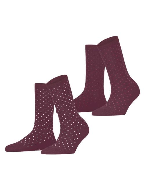 ESPRIT Fine Dot  2-Pack Socken Damen