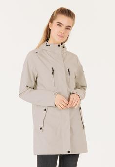 Rückansicht von Whistler Leia V2 Regenjacke Damen 1136 Simply Taupe