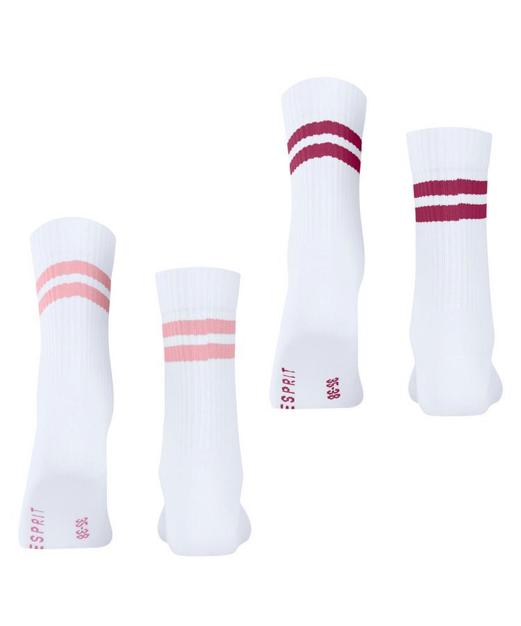 ESPRIT ESPRIT Tennis Stripe SO  2-Pack Socken Damen - sortiment (0050) - 0 | SportScheck