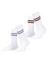 ESPRIT Tennis Stripe 2-Pack Socken Damen - raw white (2090)