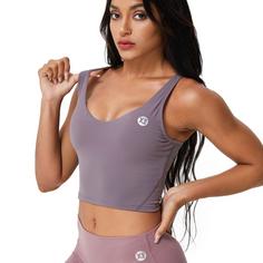 Rückansicht von YEAZ SECRET Sport-BH Damen Soft Purple