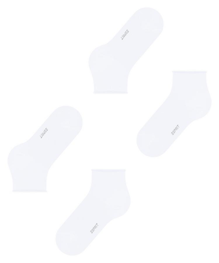 ESPRIT ESPRIT Basic Pure SSO 2-Pack Socken Damen - white (2000) - 2 | SportScheck