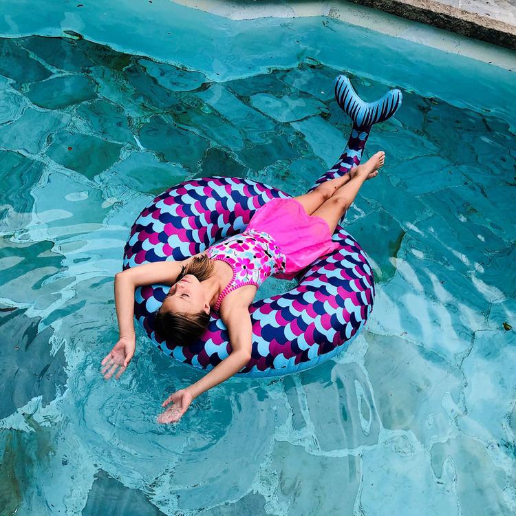 YEAZ YEAZ RING SERIE - MERMAID TAIL Luftmatratze - Glacier Blue - 0 | SportScheck