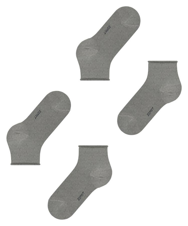 ESPRIT ESPRIT Basic Pure SSO 2-Pack Socken Damen - light grey (3400) - 2 | SportScheck