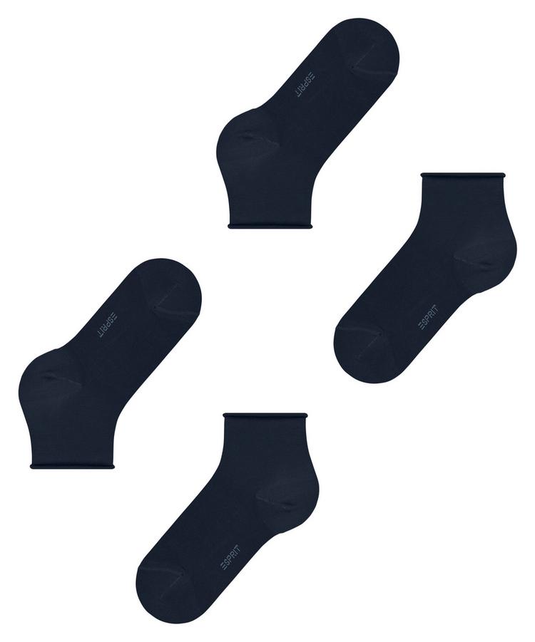 ESPRIT ESPRIT Basic Pure SSO 2-Pack Socken Damen - space blue (6116) - 2 | SportScheck