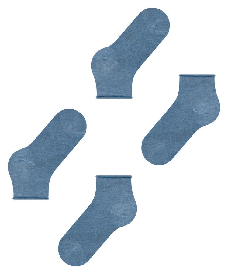 ESPRIT ESPRIT Basic Pure SSO 2-Pack Socken Damen - jeans mel. (6458) - 2 | SportScheck