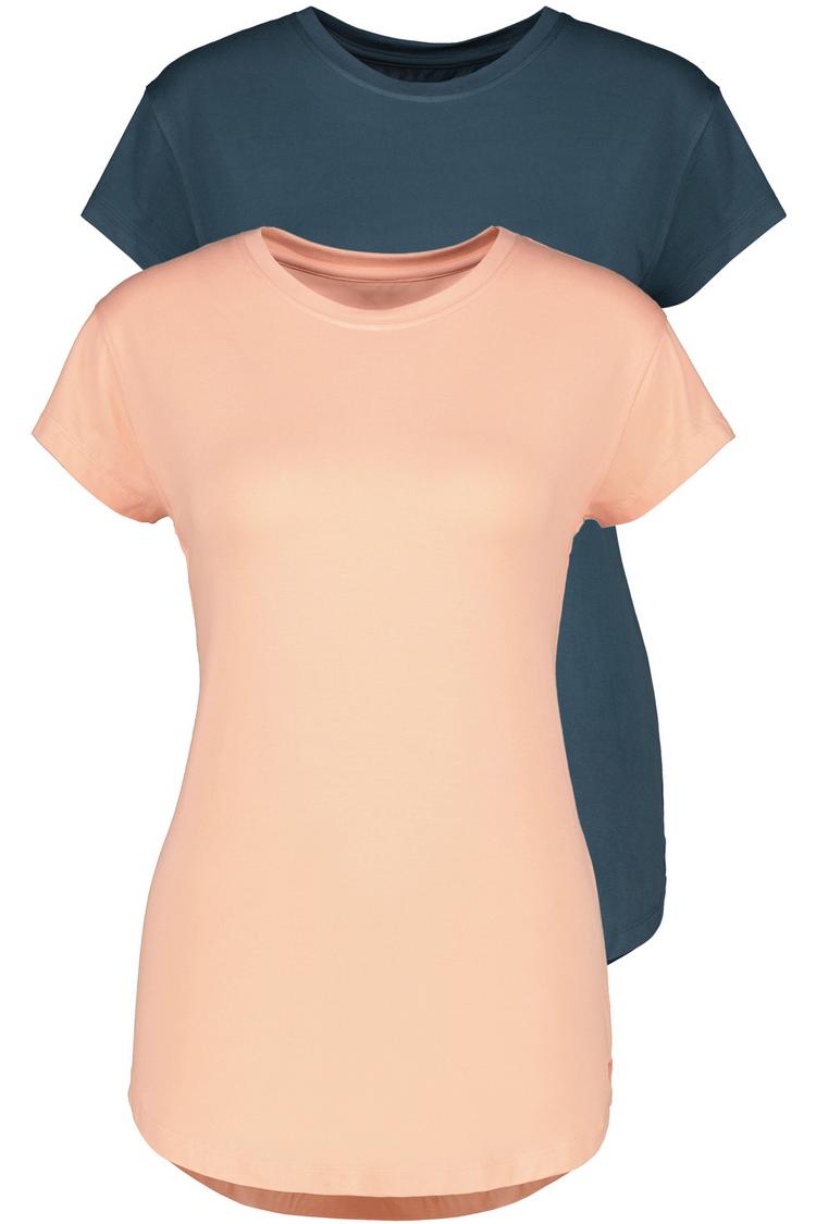 ALIFE AND KICKIN ALIFE AND KICKIN AriAK T-Shirt Damen - mellow peach / nightblue - 0 | SportScheck