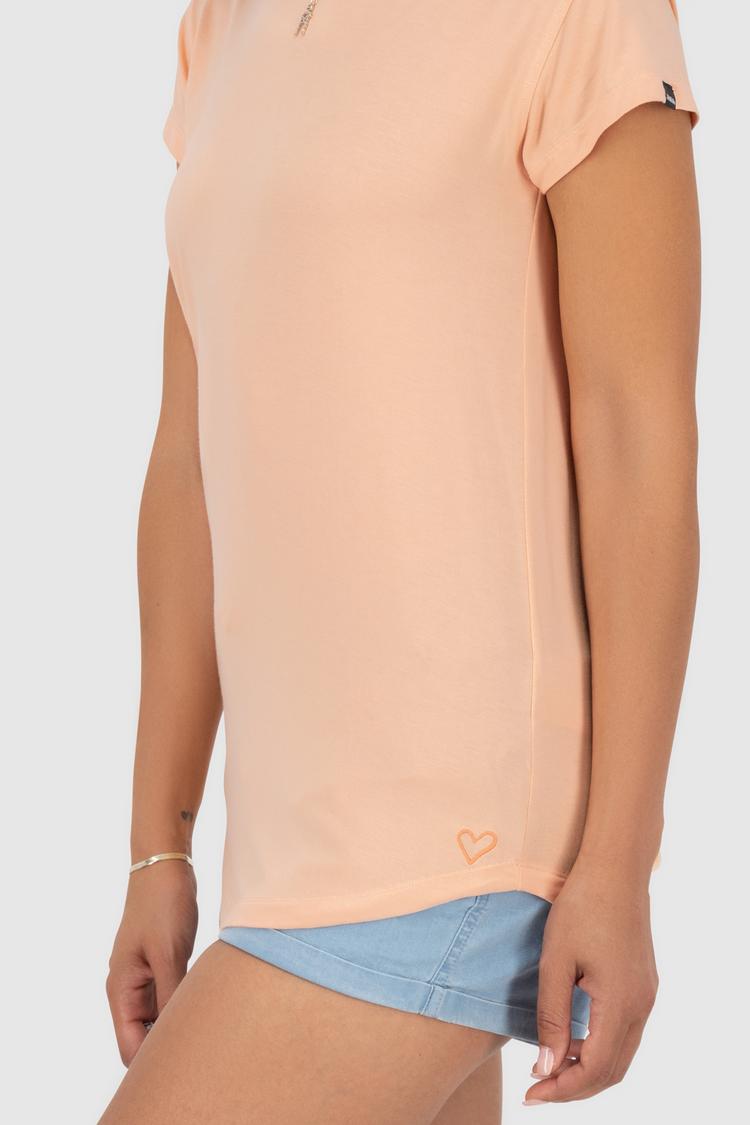 ALIFE AND KICKIN ALIFE AND KICKIN AriAK T-Shirt Damen - mellow peach / nightblue - 3 | SportScheck