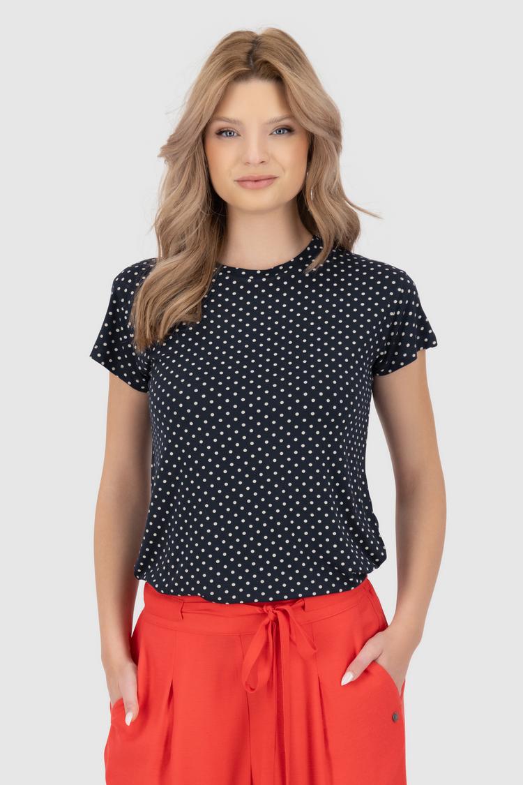 ALIFE AND KICKIN ALIFE AND KICKIN MalisaAK T-Shirt Damen - marine dots - 0 | SportScheck