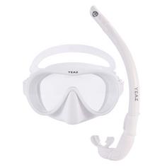 YEAZ OCEAN VIBES Taucherbrille White Focus