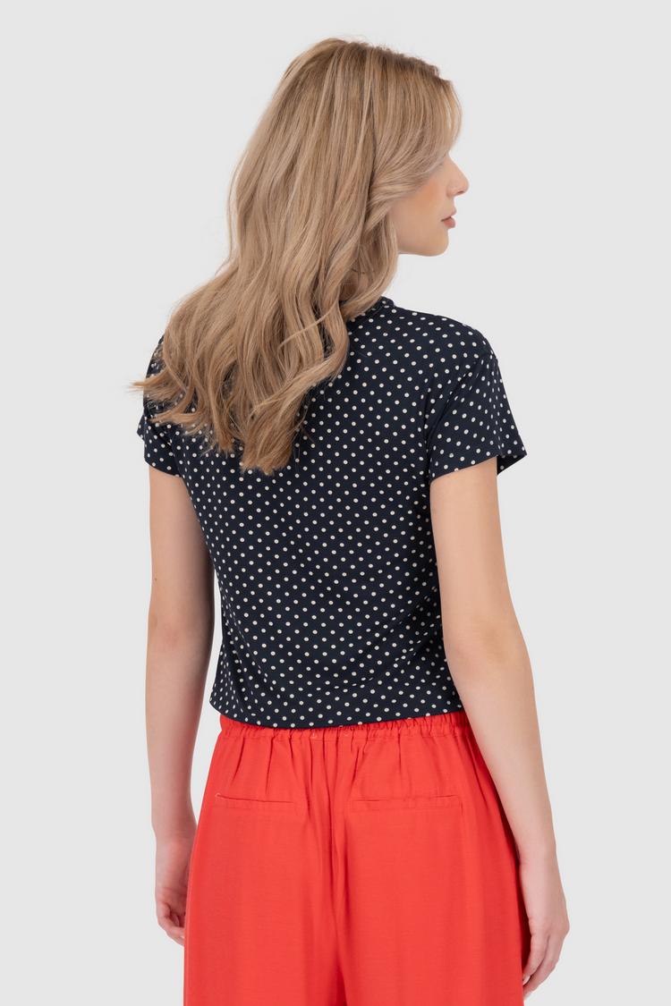 ALIFE AND KICKIN ALIFE AND KICKIN MalisaAK T-Shirt Damen - marine dots - 2 | SportScheck