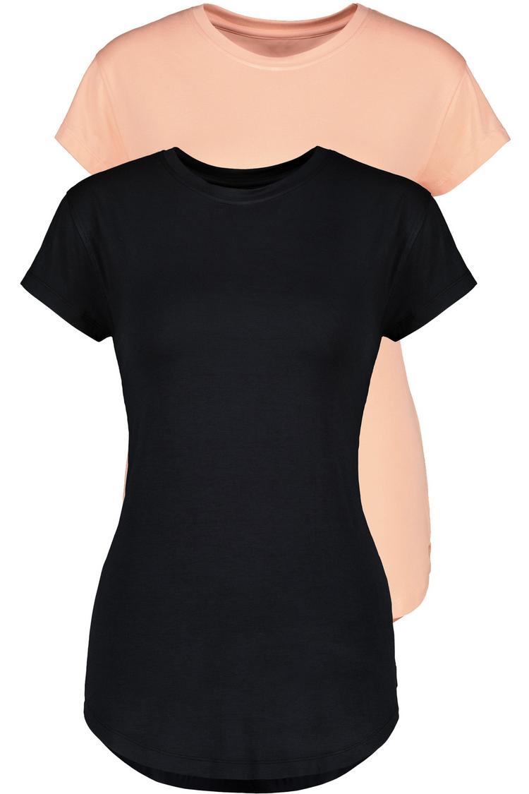 ALIFE AND KICKIN ALIFE AND KICKIN AriAK T-Shirt Damen - black / mellow peach - 0 | SportScheck