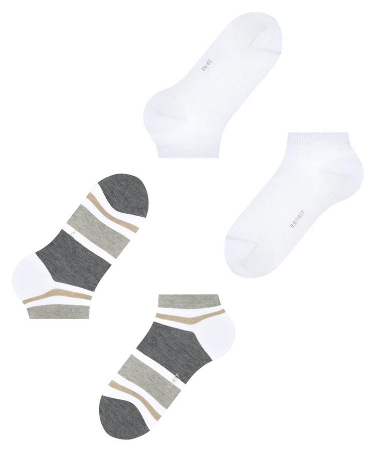 ESPRIT ESPRIT Bold Stripes SN 2-Pack Socken Herren - white (2000) - 2 | SportScheck