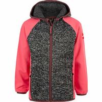 ZigZag THAMOS Fleecejacke Kinder - 1011 Dark Grey Melange