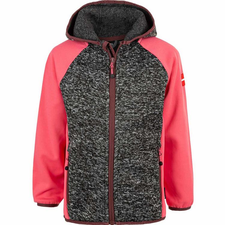 ZigZag ZigZag THAMOS Fleecejacke Kinder - 1011 Dark Grey Melange - 0 | SportScheck