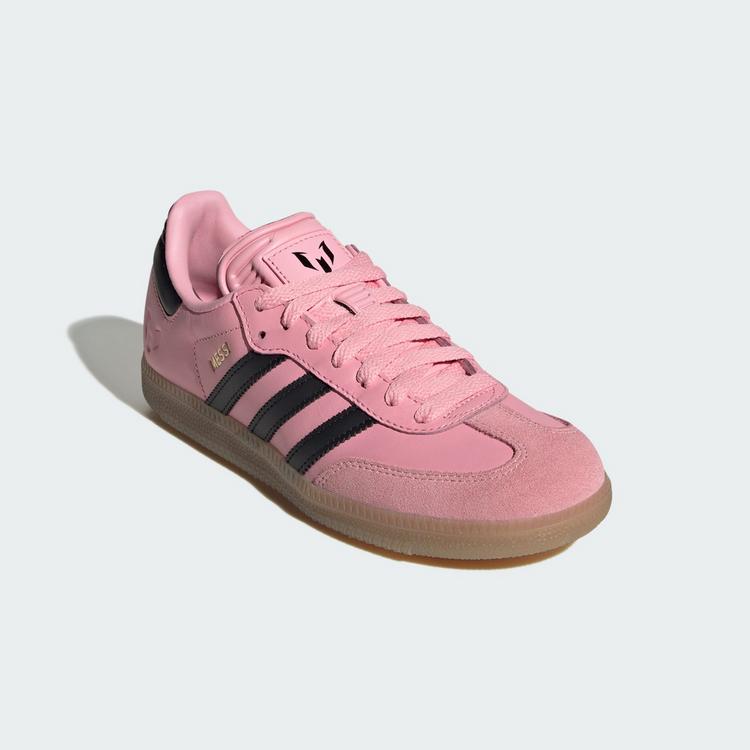 adidas adidas Samba Messi Kids Schuh Fu&szlig;ballschuhe Kinder - Light Pink / Core Black / Gum - 2 | SportScheck