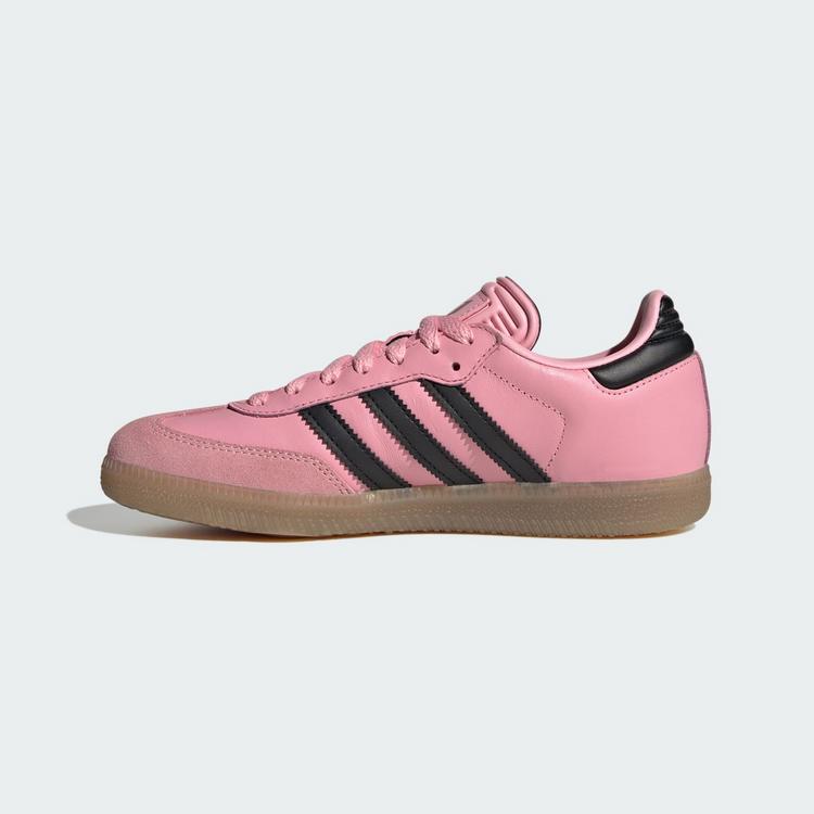 adidas adidas Samba Messi Kids Schuh Fu&szlig;ballschuhe Kinder - Light Pink / Core Black / Gum - 4 | SportScheck