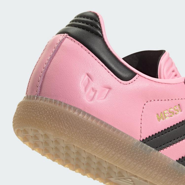 adidas adidas Samba Messi Kids Schuh Fu&szlig;ballschuhe Kinder - Light Pink / Core Black / Gum - 6 | SportScheck