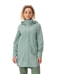 Rückansicht von VAUDE Women's Mineo 2.5L Coat Outdoorjacke Damen dusty fern