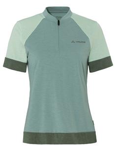 VAUDE Women's Altissimo Q-Zip Shirt T-Shirt Damen dusty fern