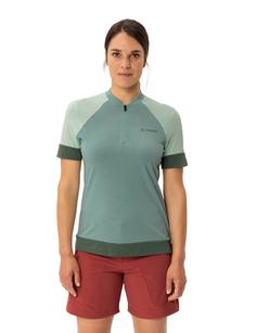 Rückansicht von VAUDE Women's Altissimo Q-Zip Shirt T-Shirt Damen dusty fern