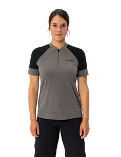 Rückansicht von VAUDE Women's Altissimo Q-Zip Shirt T-Shirt Damen coconut