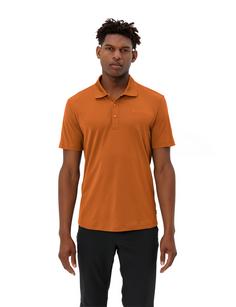 Rückansicht von VAUDE Men's Essential Polo Shirt T-Shirt Herren kumquat