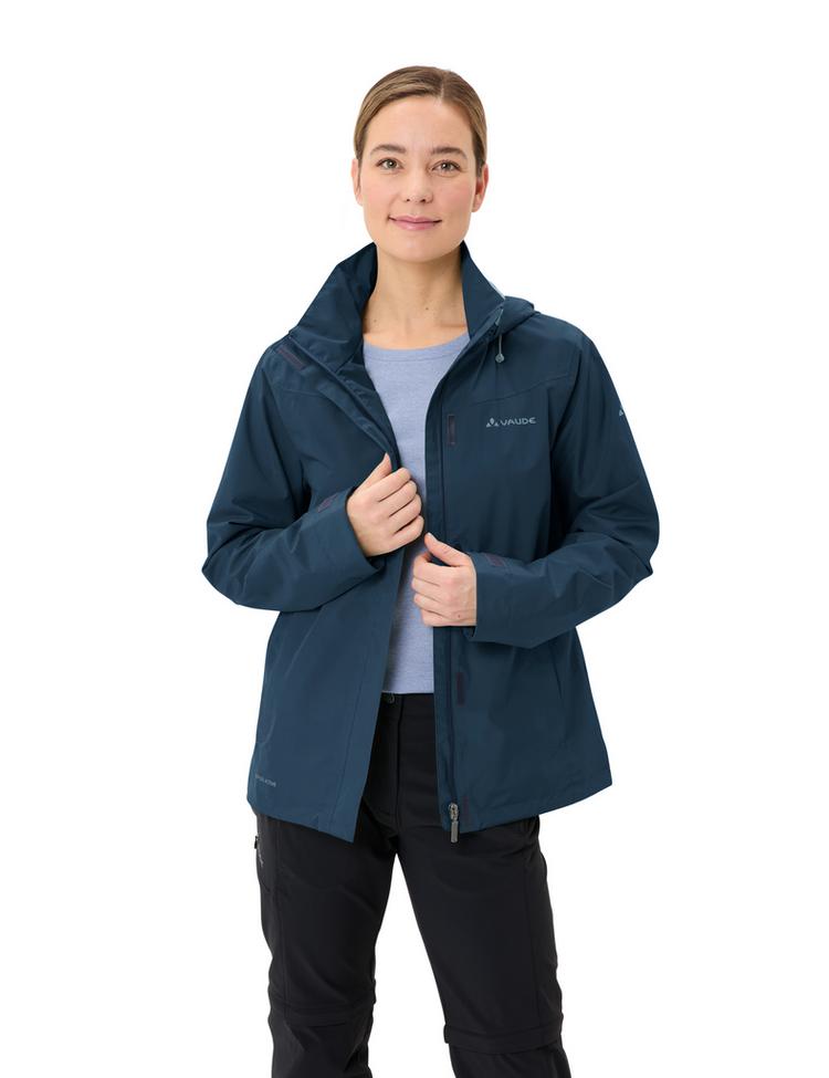 VAUDE VAUDE SE Women's Silda 2L Jacket Outdoorjacke Damen - dark sea - 2 | SportScheck
