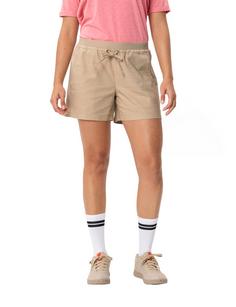 Rückansicht von VAUDE Women's Redmont Shorts III Funktionshose Damen linen