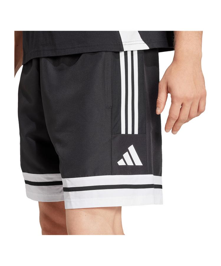 adidas adidas Squadra 25 Downtime Short Fu&szlig;ballshorts Herren - schwarzweiss - 0 | SportScheck