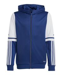 adidas Squadra 25 Kapuzenjacke Kids Funktionssweatshirt Kinder - blauweiss