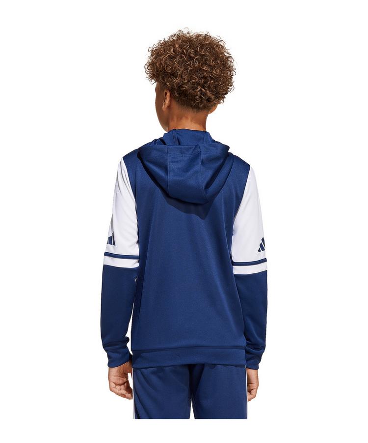 adidas adidas Squadra 25 Kapuzenjacke Kids Funktionssweatshirt Kinder - blauweiss - 0 | SportScheck