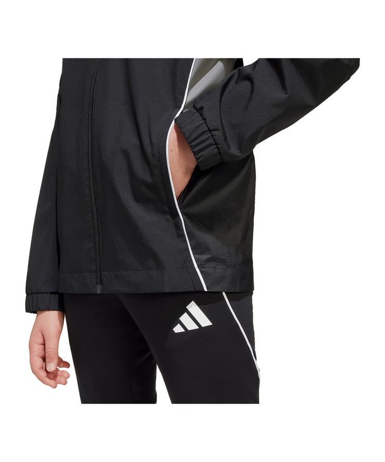 adidas adidas Tiro 25 Competition Regenjacke Kids Regenjacke Kinder - schwarzgrau - 1 | SportScheck