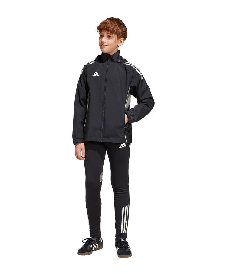 adidas adidas Tiro 25 Competition Regenjacke Kids Regenjacke Kinder - schwarzgrau - 3 | SportScheck