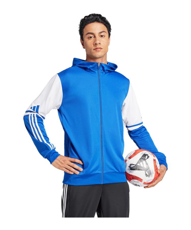 adidas adidas Squadra 25 Kapuzenjacke Funktionssweatshirt Herren - blau - 3 | SportScheck