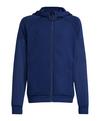 adidas Tiro 25 Travel Kapuzenjacke Kids Trainingsjacke Kinder - blau