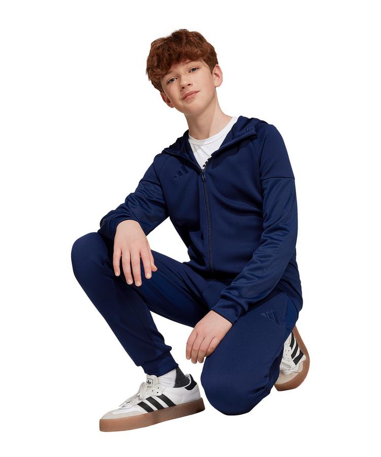 adidas adidas Tiro 25 Travel Kapuzenjacke Kids Trainingsjacke Kinder - blau - 2 | SportScheck