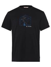 VAUDE SE Men's Ossola Print T-Shirt T-Shirt Herren - black
