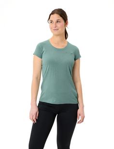 Rückansicht von VAUDE SE Women's Abelia T-Shirt II T-Shirt Damen dusty fern