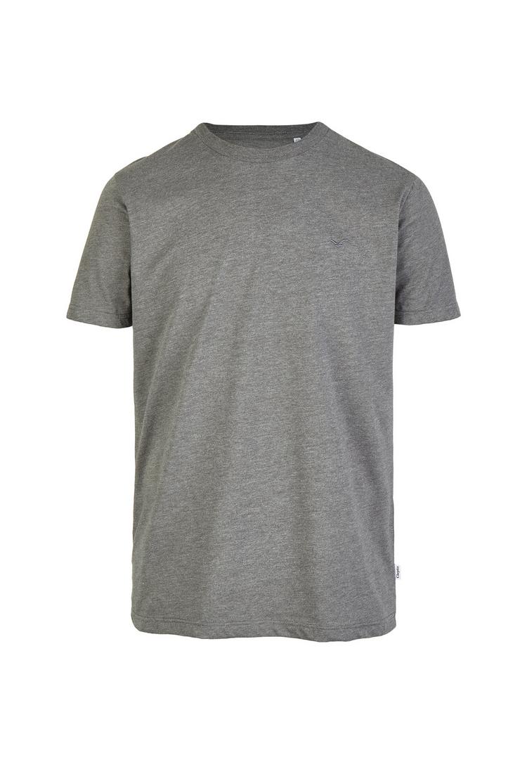 Cleptomanicx Cleptomanicx Ligull Regular T-Shirt Herren - Heather Forged Iron - 0 | SportScheck