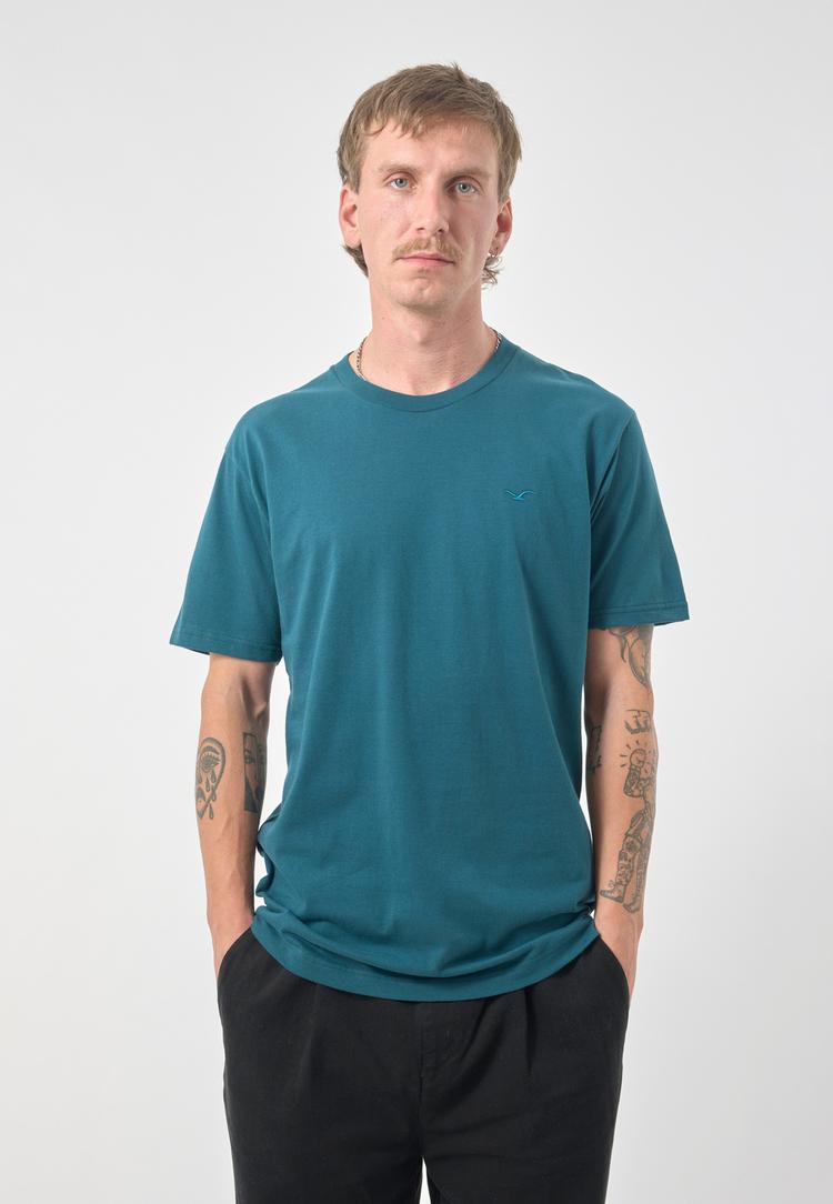 Cleptomanicx Cleptomanicx Ligull Regular T-Shirt Herren - Dark Sea - 0 | SportScheck