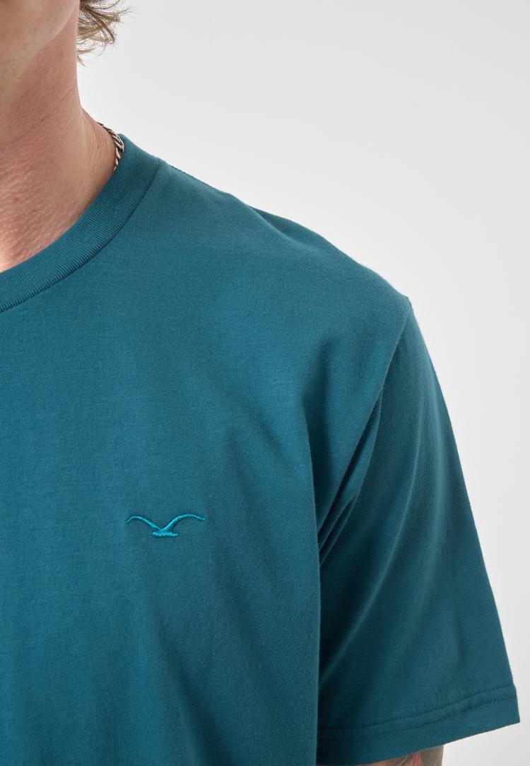 Cleptomanicx Cleptomanicx Ligull Regular T-Shirt Herren - Dark Sea - 1 | SportScheck