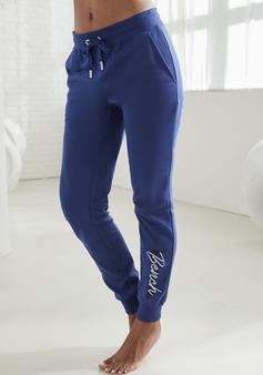 Rückansicht von Bench Sweatpants Sweathose Damen navy