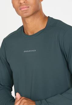 Rückansicht von Endurance Loker Langarmshirt Herren 3242 Dusty Forest