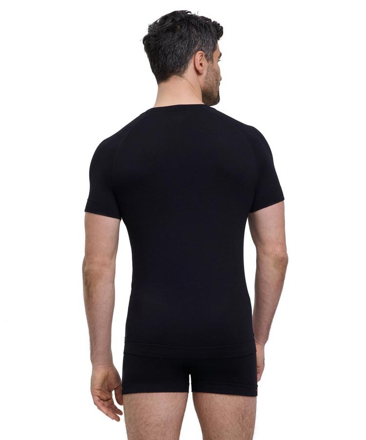 Falke Falke Light Shortsl. Shirt Regular Funktionsshirt Herren - black (3000) - 0 | SportScheck