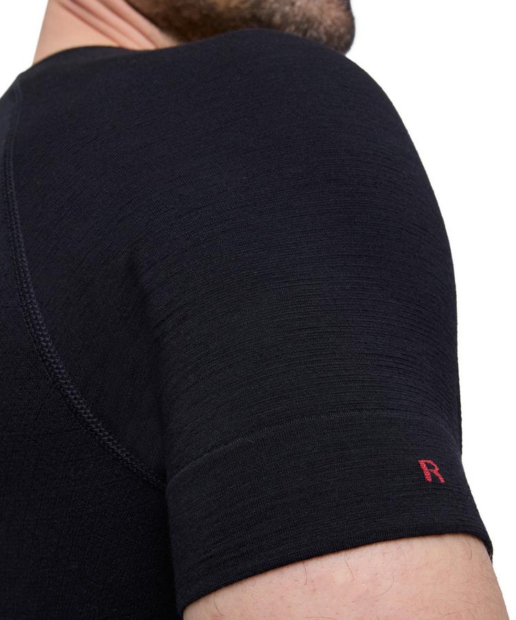 Falke Falke Light Shortsl. Shirt Regular Funktionsshirt Herren - black (3000) - 2 | SportScheck