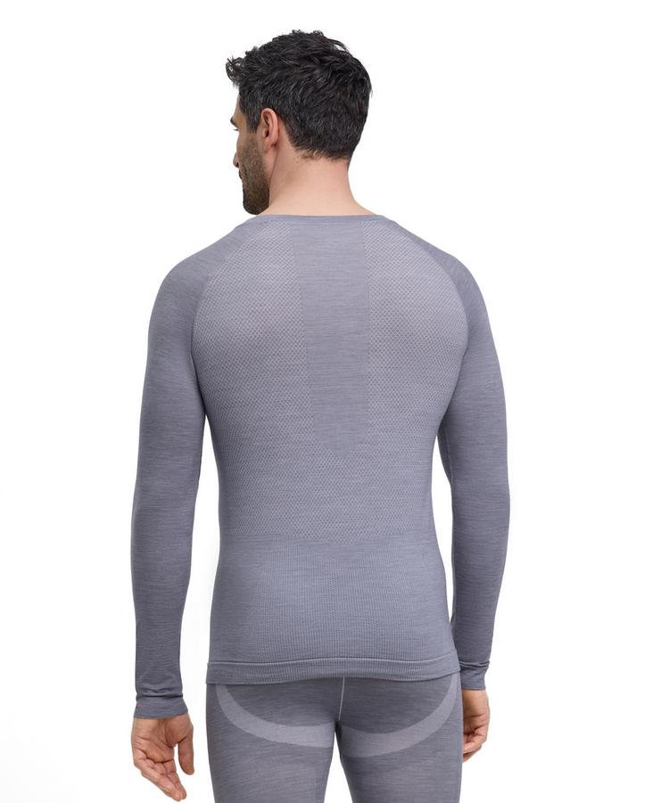 Falke Falke Light Longsleeve Regular Funktionsshirt Herren - grey-heather (3757) - 0 | SportScheck
