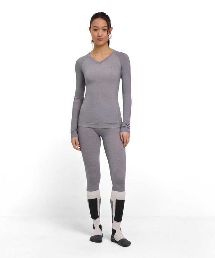 Falke Falke Light longsleeve Regular Funktionsshirt Damen - grey-heather (3757) - 1 | SportScheck