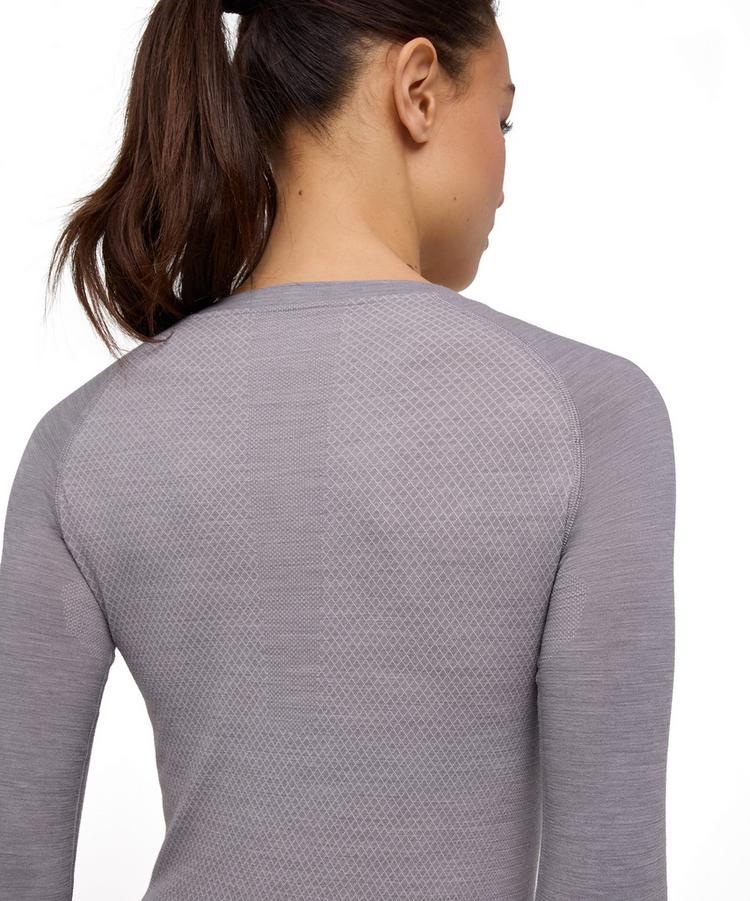 Falke Falke Light longsleeve Regular Funktionsshirt Damen - grey-heather (3757) - 3 | SportScheck
