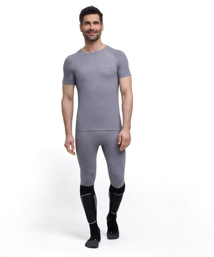 Falke Falke Light Shortsl. Shirt Regular Funktionsshirt Herren - grey-heather (3757) - 1 | SportScheck